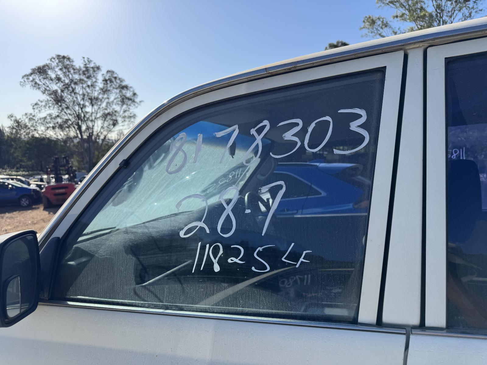 View Auto part Left Front Door Window TOYOTA LANDCRUISER 1996