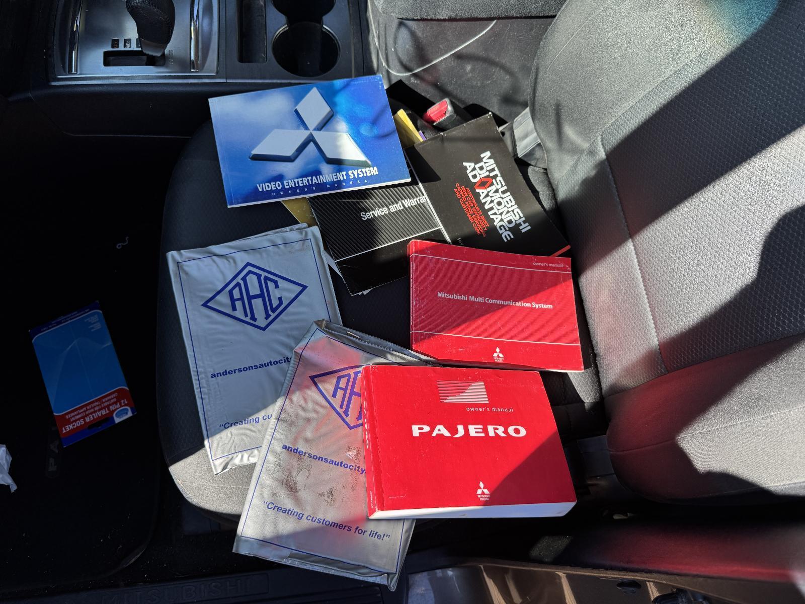 View Auto part Owners Handbook MITSUBISHI PAJERO 2010