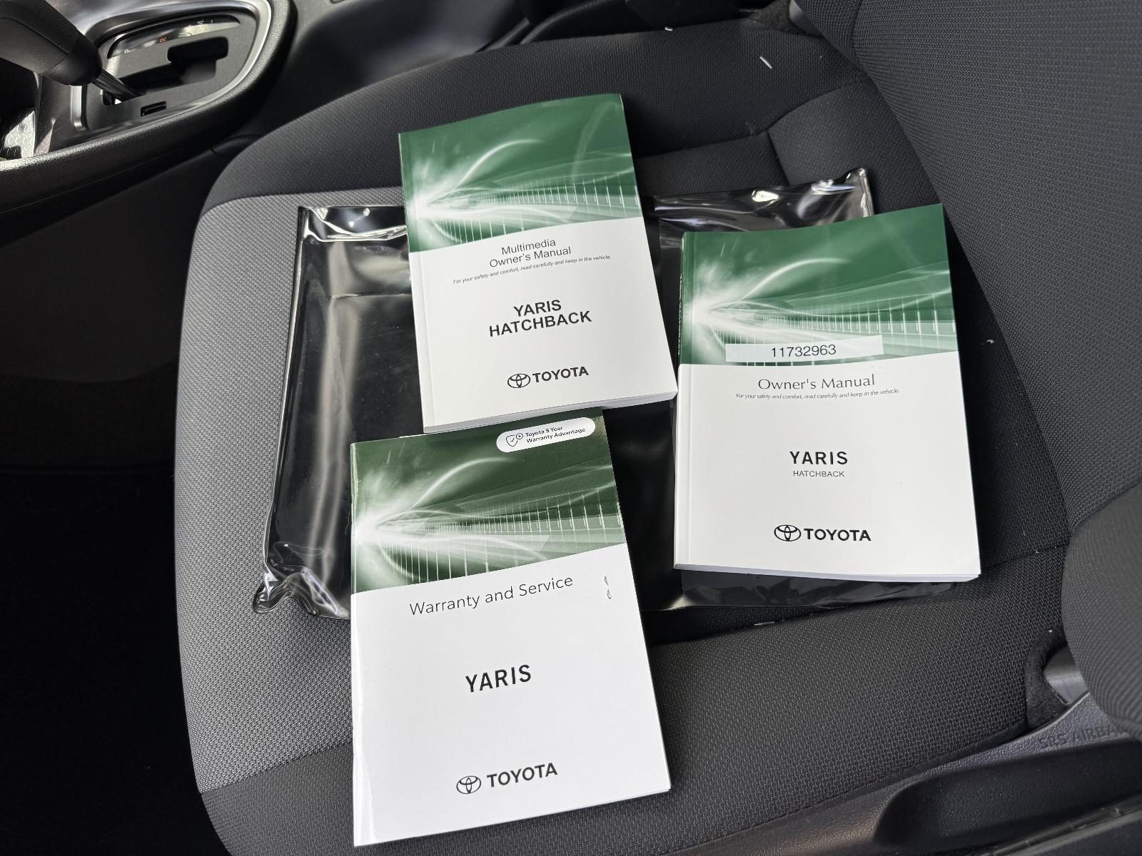 View Auto part Owners Handbook TOYOTA YARIS 2024