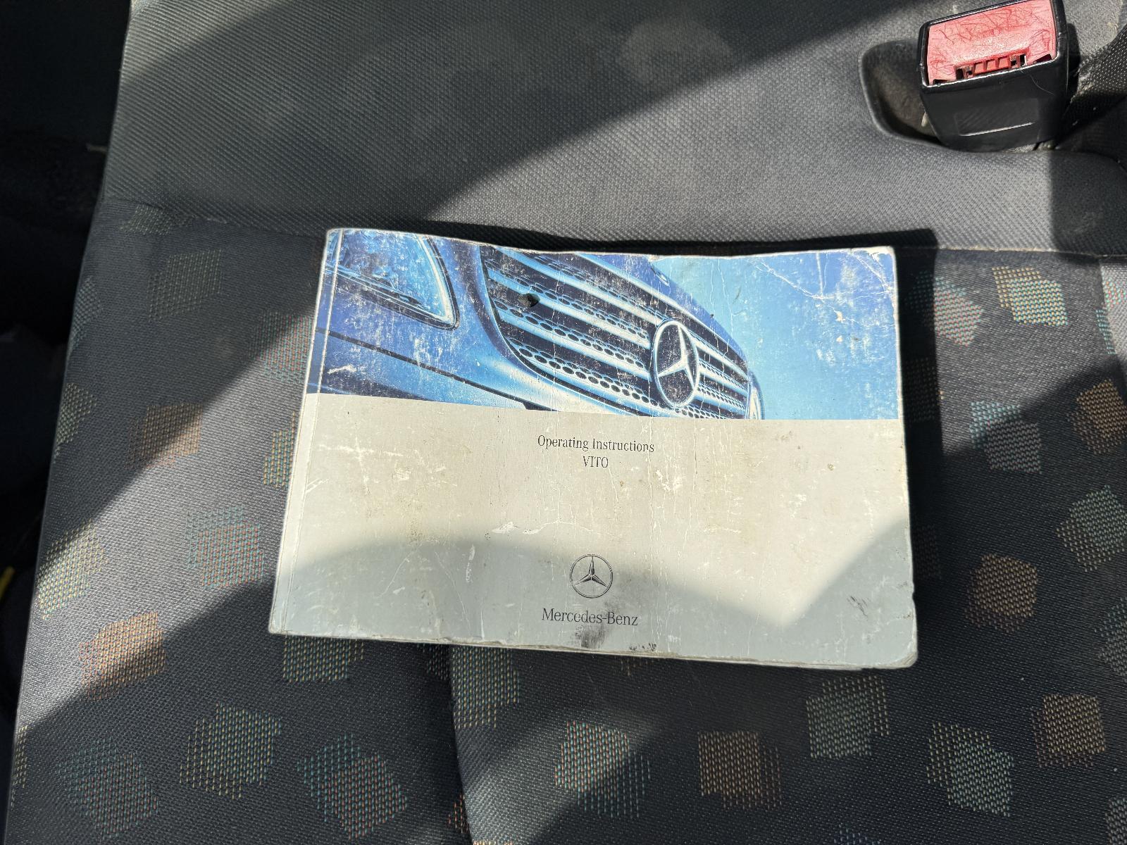 View Auto part Owners Handbook MERCEDES VITO 2005