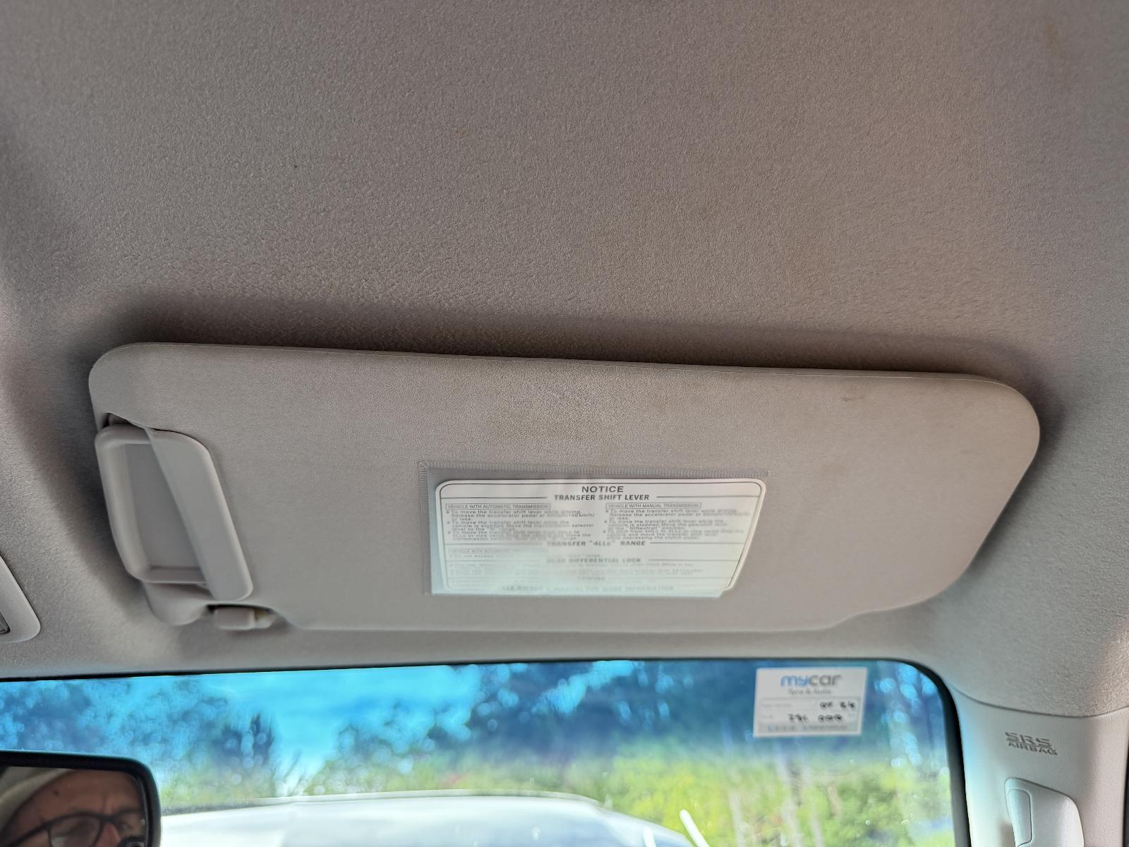 View Auto part Sunvisor Mitsubishi Pajero 2010