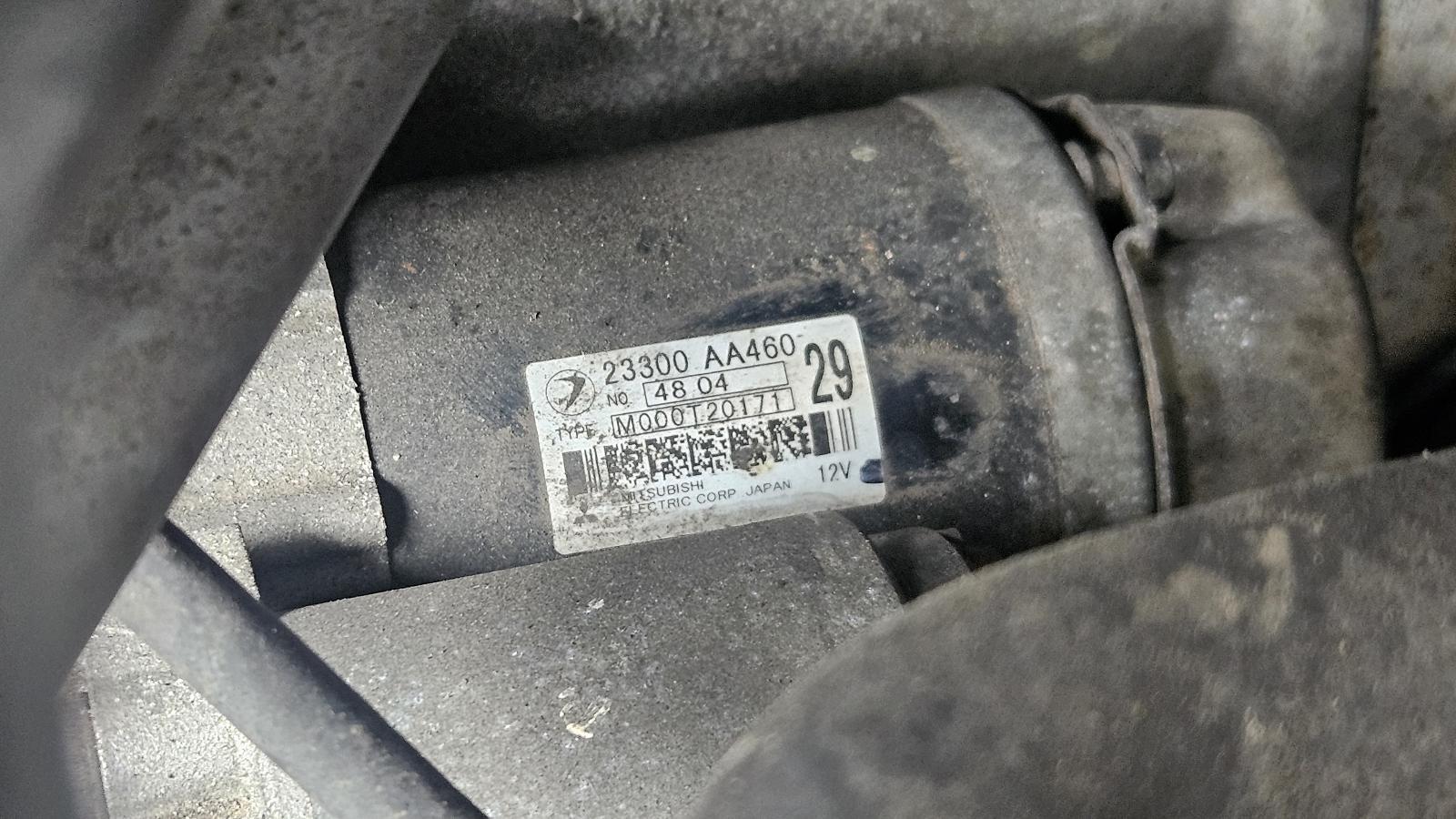2004 Subaru Impreza Starter View Auto part Starter Subaru Impreza 2004