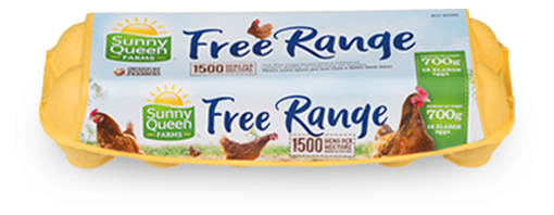 Free range eggs