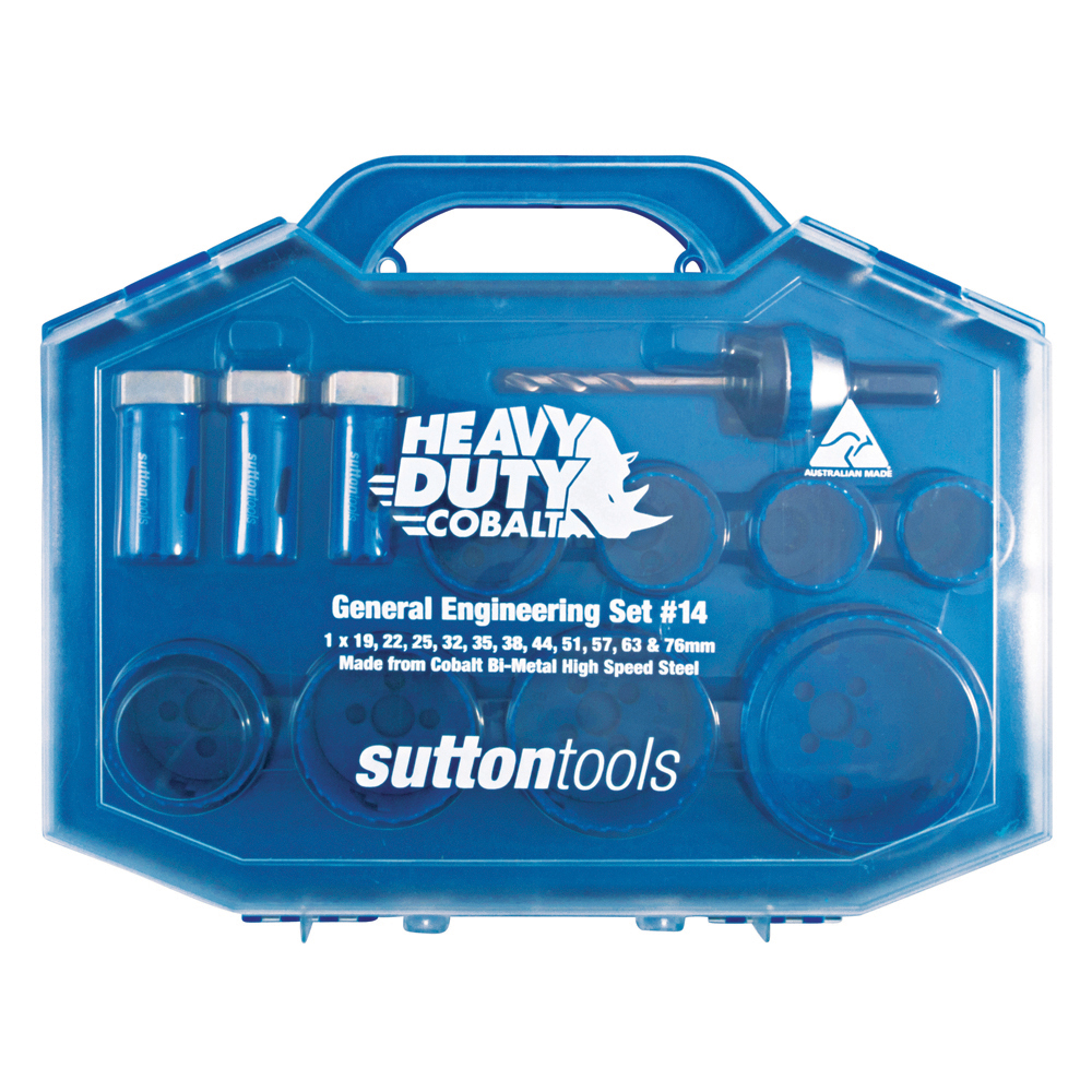 Cobalt Bi-Metal Holesaw Sets - Heavy 