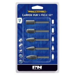 Carbide Burs Sets - 1/4" Shank PB900 918CRSET5S_Set_5pce.jpg