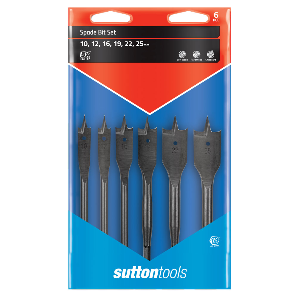 Spade Bit Sets | Sutton Tools
