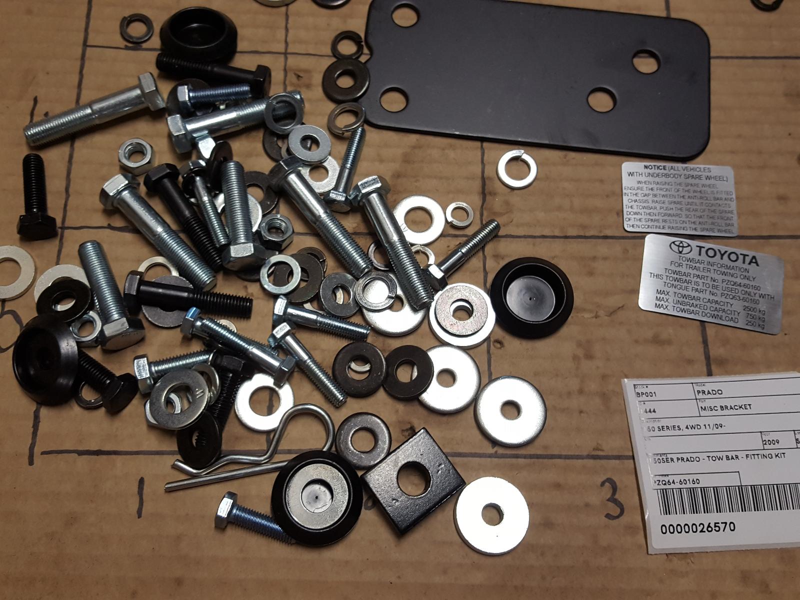View Auto part Misc Bracket Toyota Prado 2009