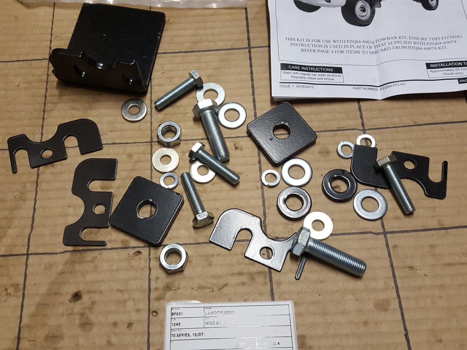 2007 Toyota Landcruiser Misc Bracket View Auto part Misc Bracket Toyota Landcruiser 2007