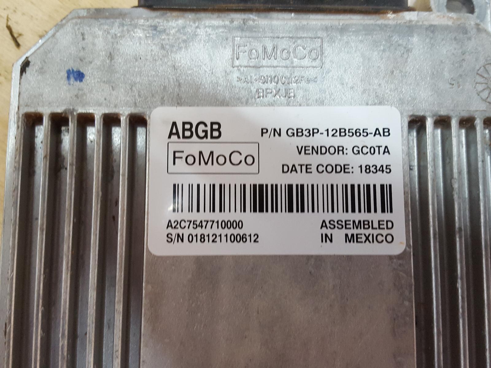 View Auto part Ecu Ford Ranger 2019