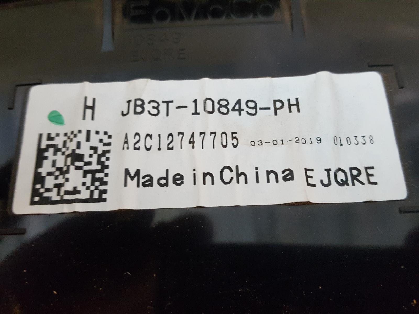 View Auto part Instrument Cluster Ford Ranger 2019