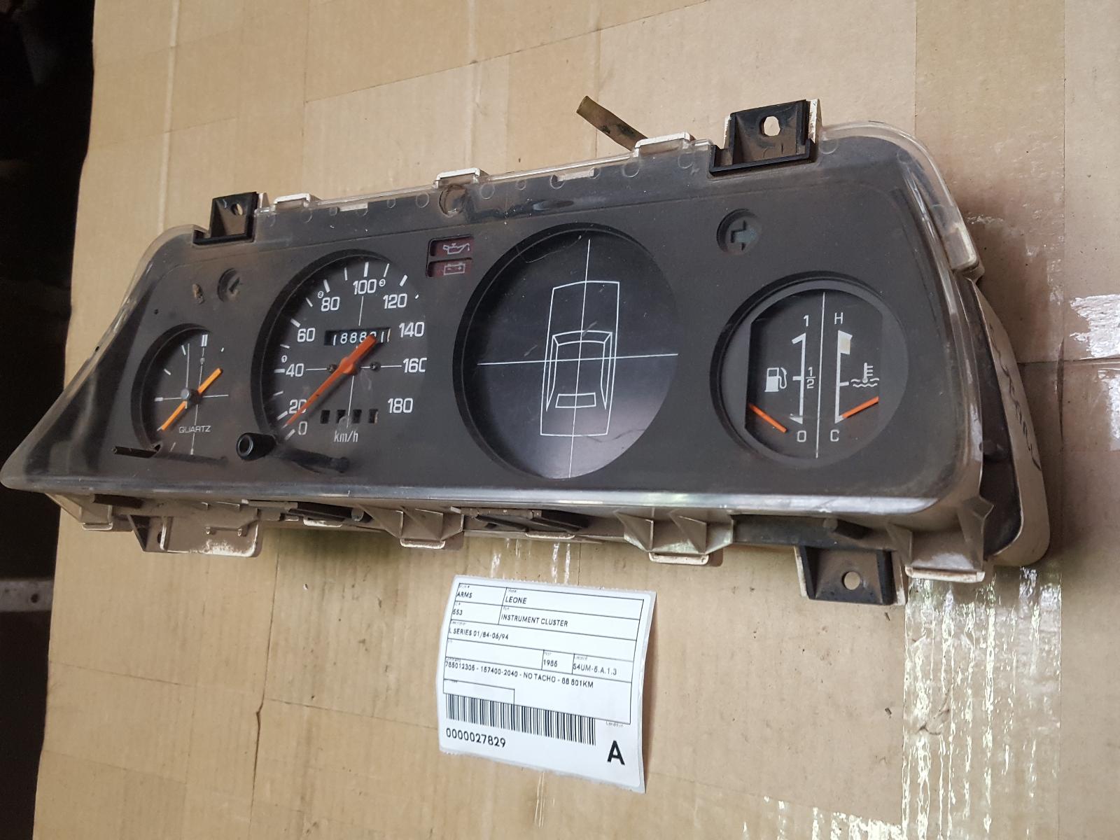 Auto Par Instrument Instrument Cluster Leone Subaru 1985