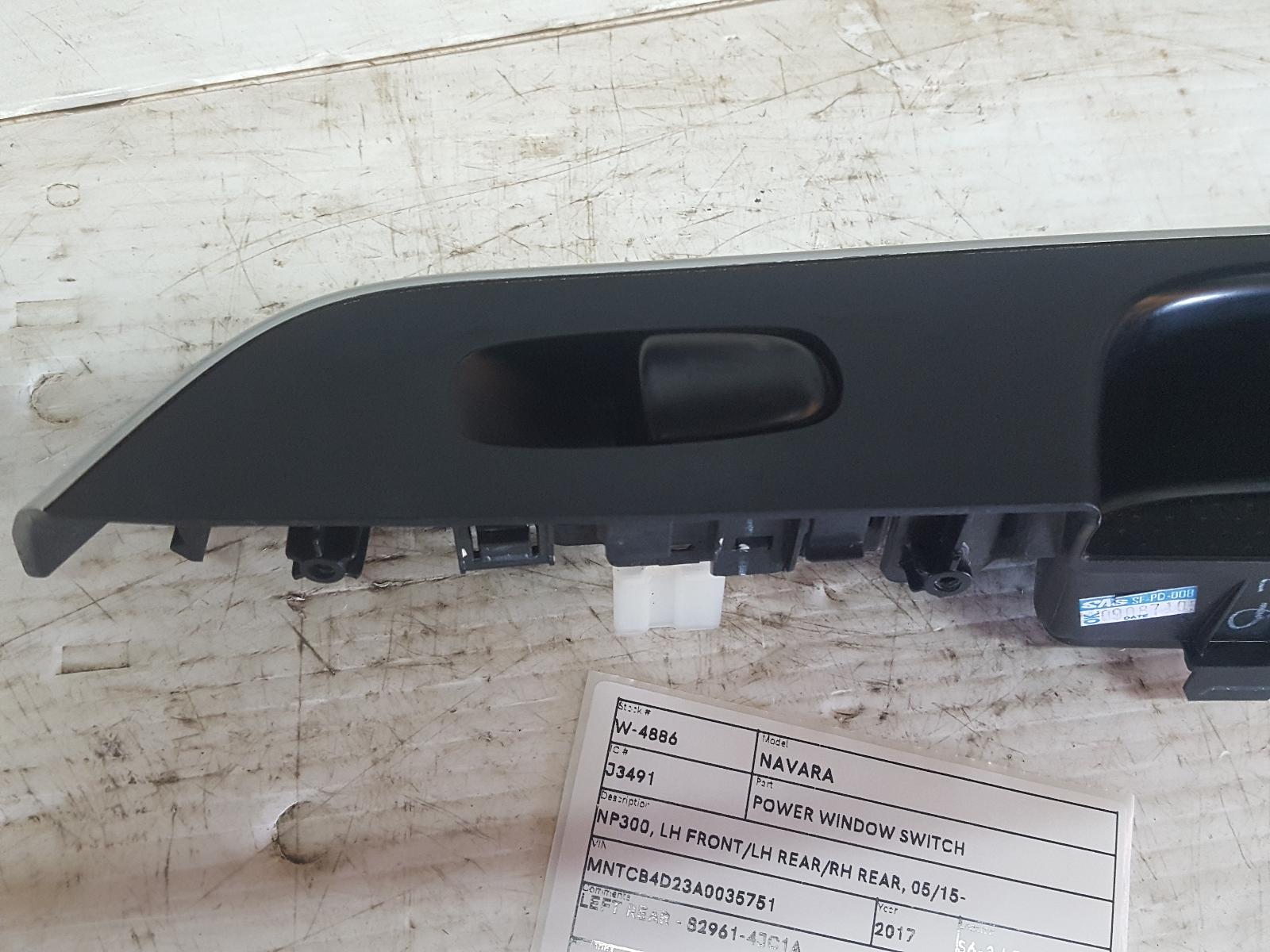 View Auto part Pwr Dr Wind Switch Nissan Navara 2017