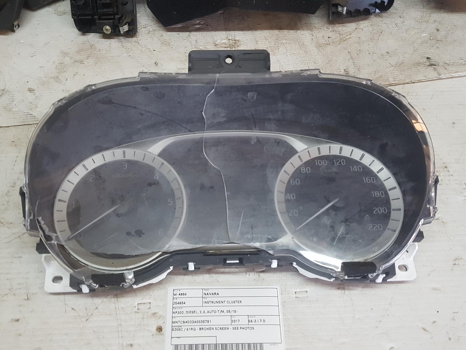 View Auto part Instrument Cluster Nissan Navara 2017