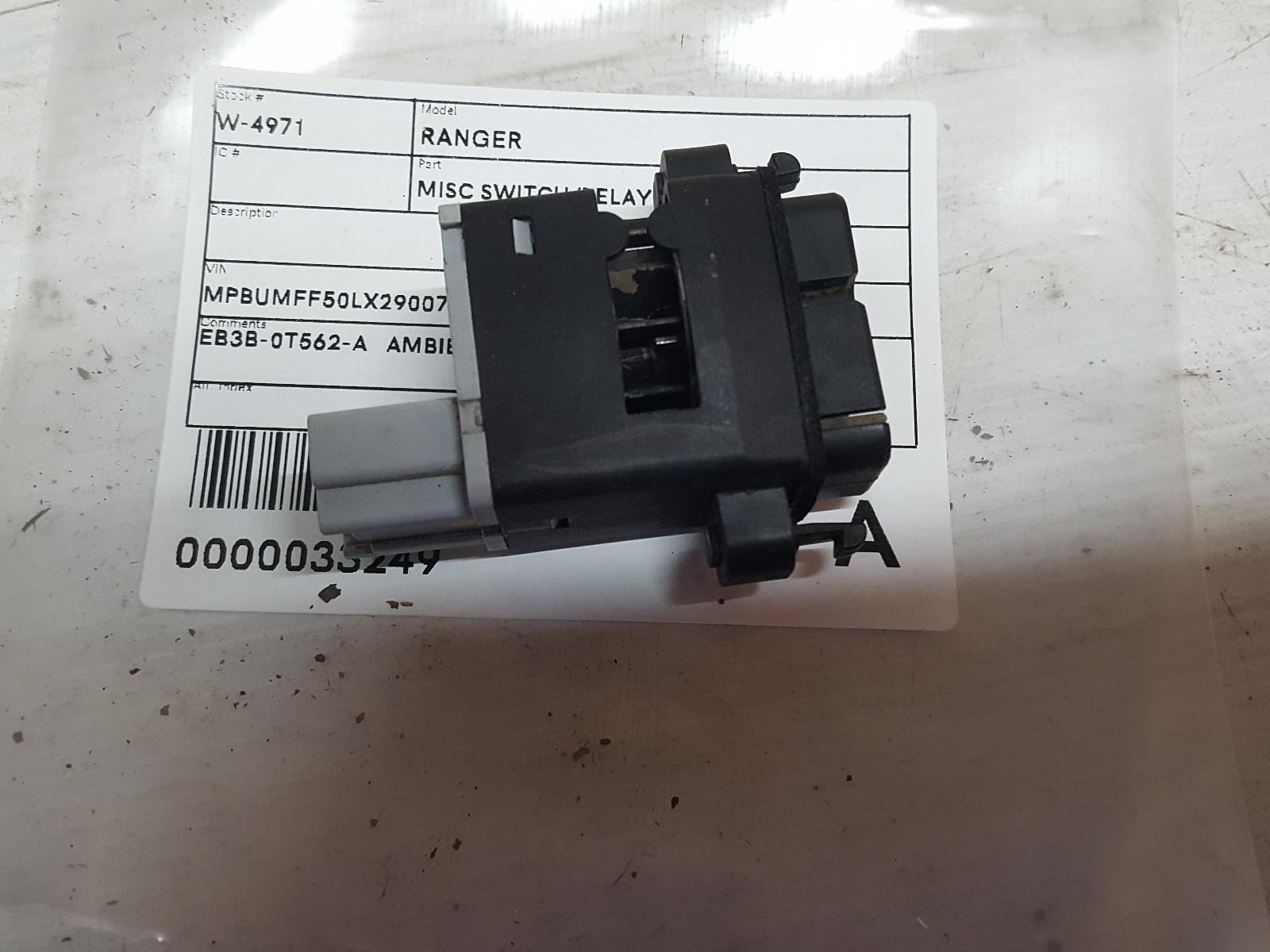 View Auto part Misc Switch/Relay Ford Ranger 2020