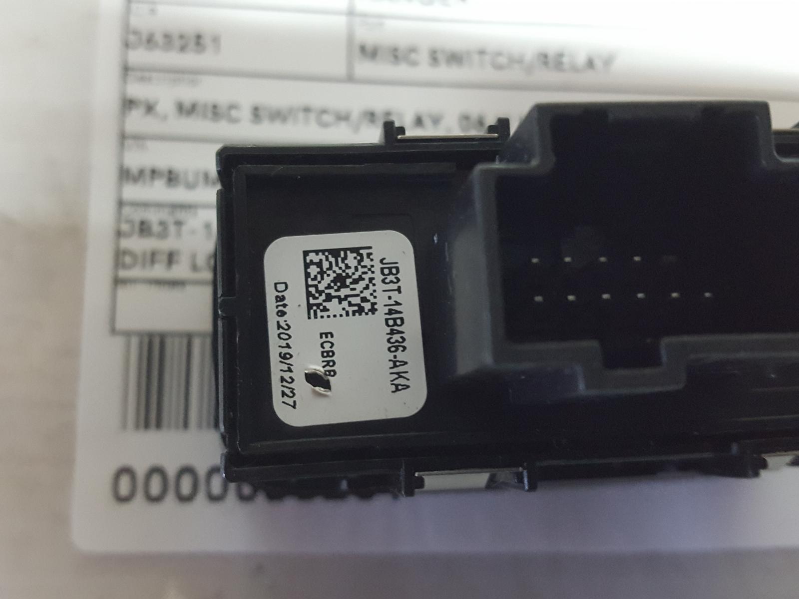 View Auto part Misc Switch/Relay Ford Ranger 2020