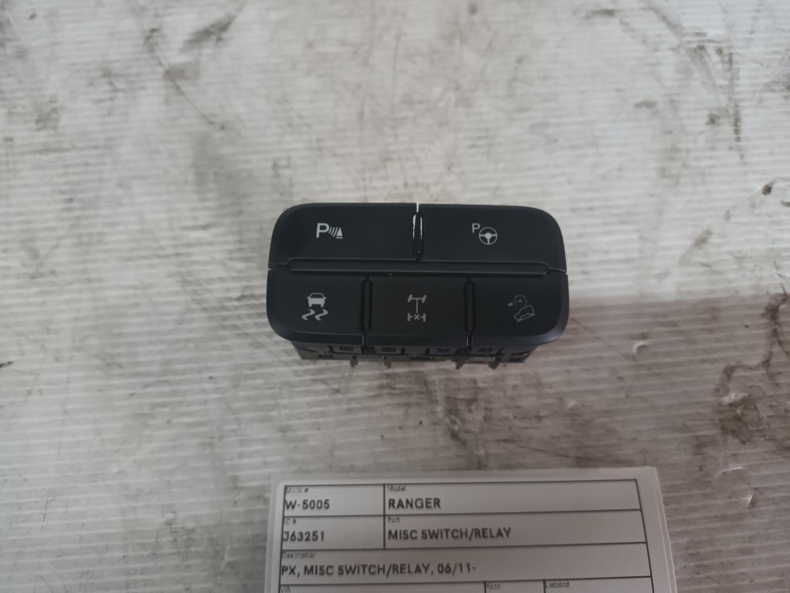 View Auto part Misc Switch/Relay Ford Ranger 2019
