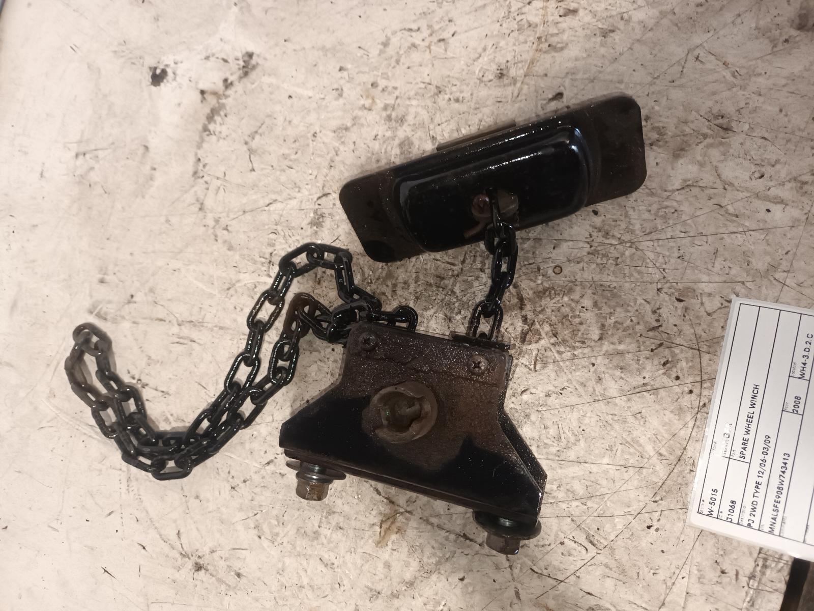 View Auto part Spare Wheel Winch Ford Ranger 2008