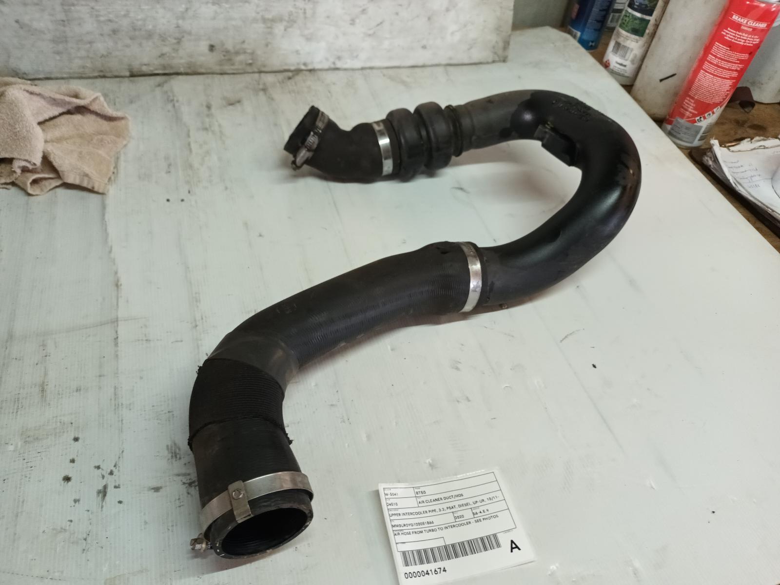 View Auto part Intercooler Mazda Bt50 2020