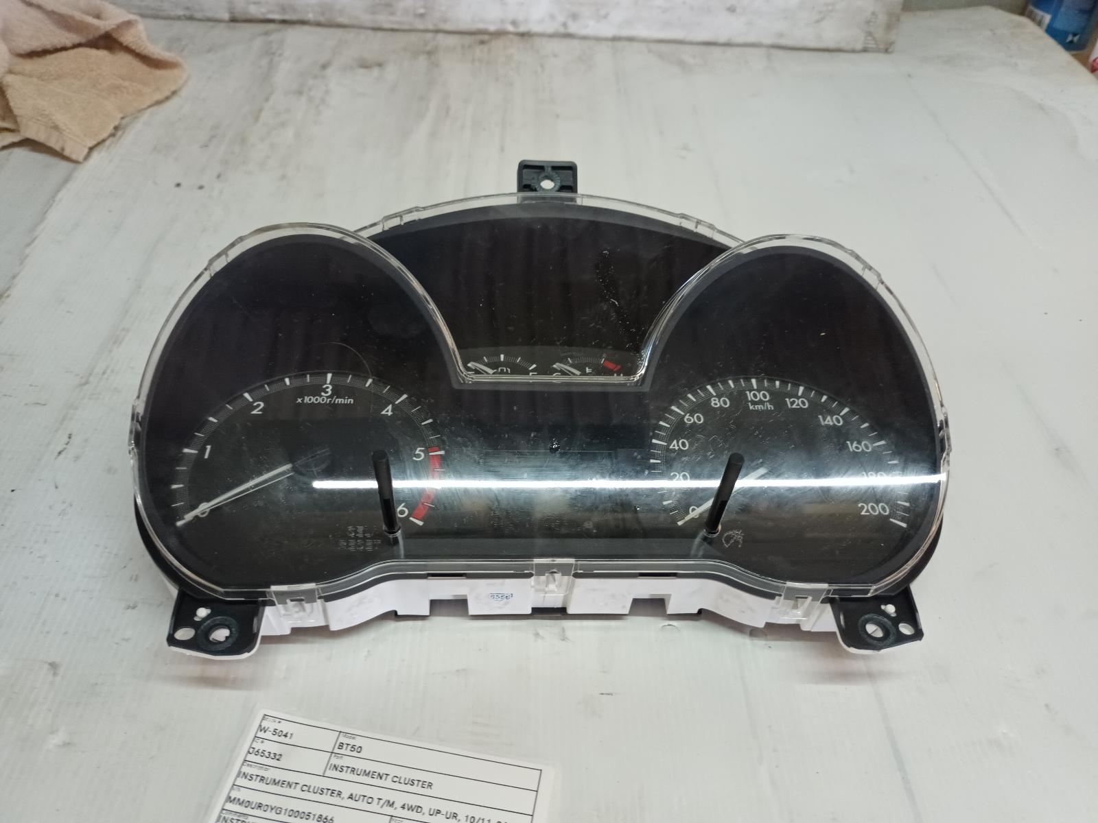 View Auto part Instrument Cluster Mazda Bt50 2020