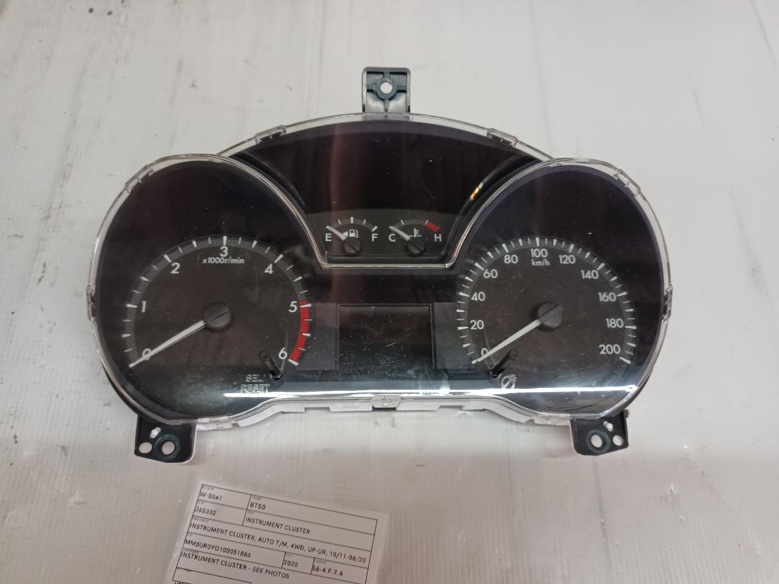 View Auto part Instrument Cluster Mazda Bt50 2020