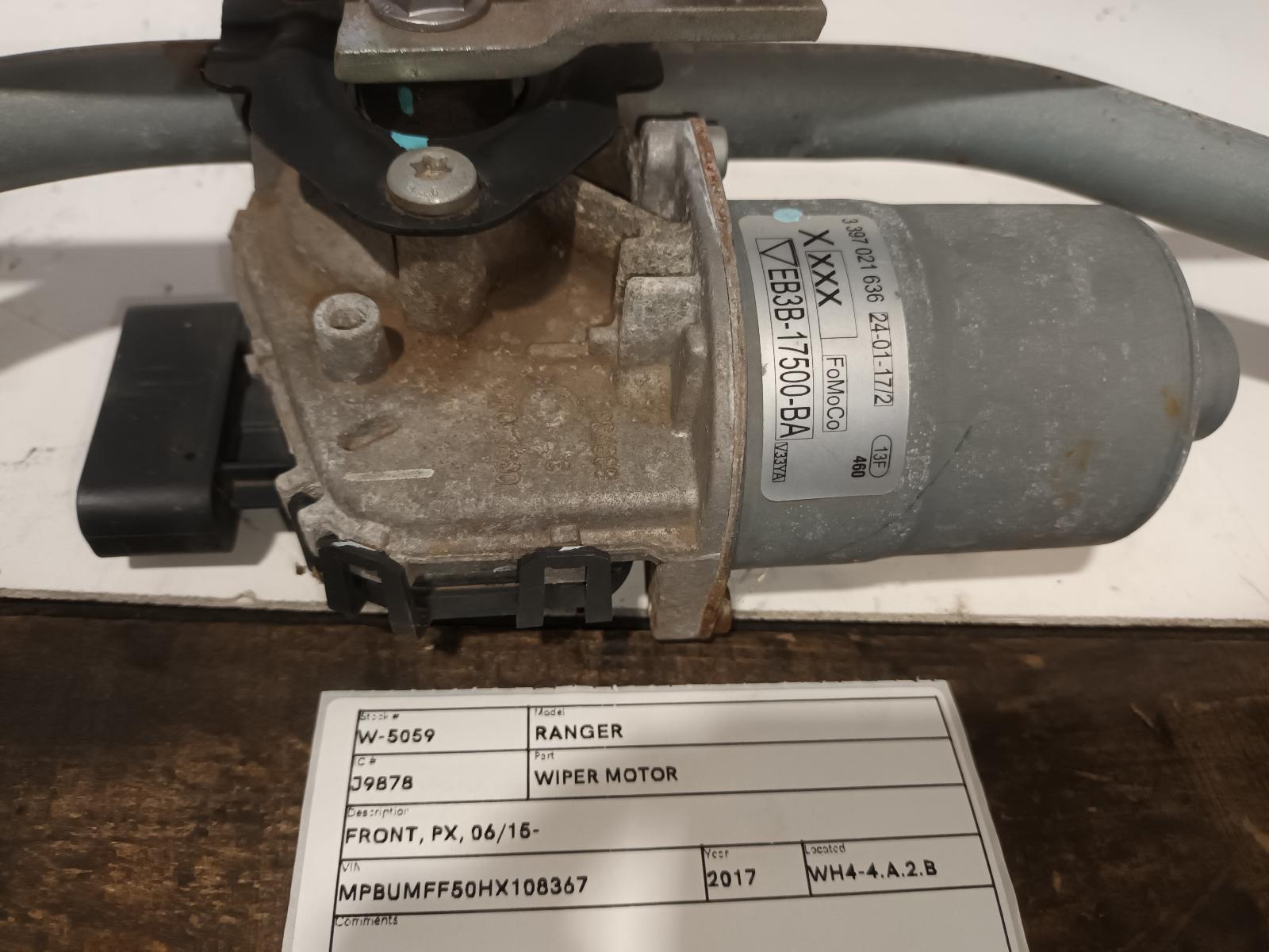 View Auto part Wiper Motor Ford Ranger 2017