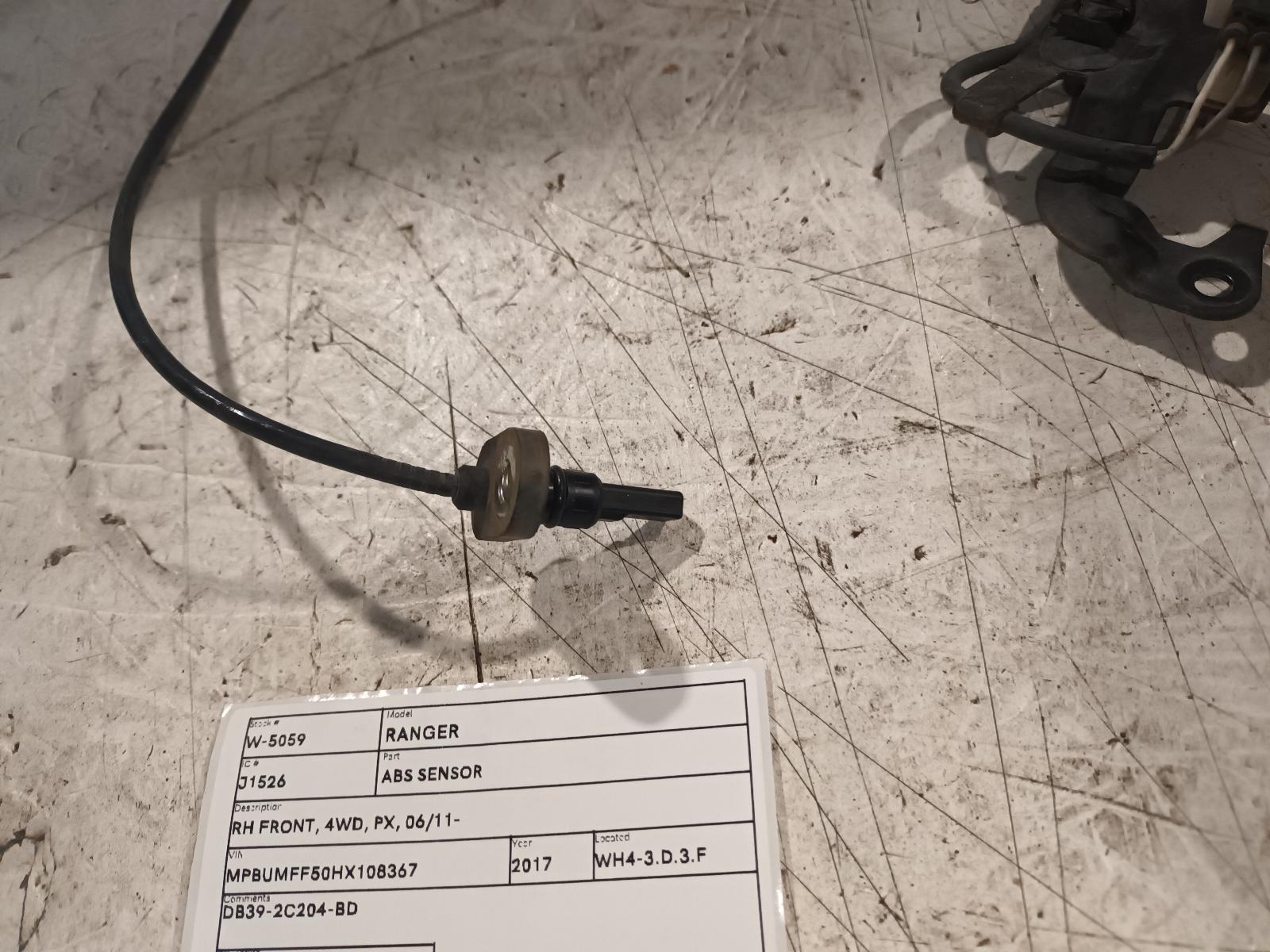 View Auto part Abs Sensor Ford Ranger 2017