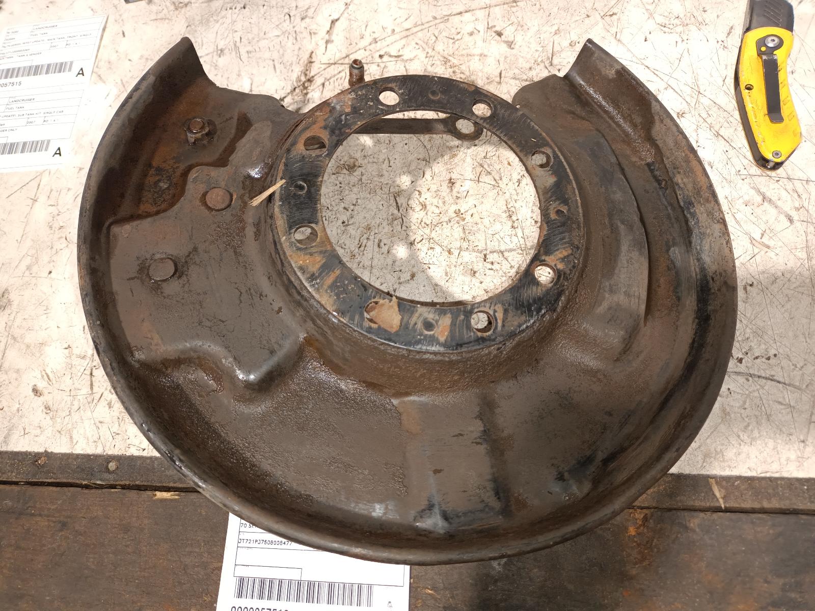 1994 Toyota Landcruiser Backing Plate View Auto part Backing Plate Toyota Landcruiser 1994