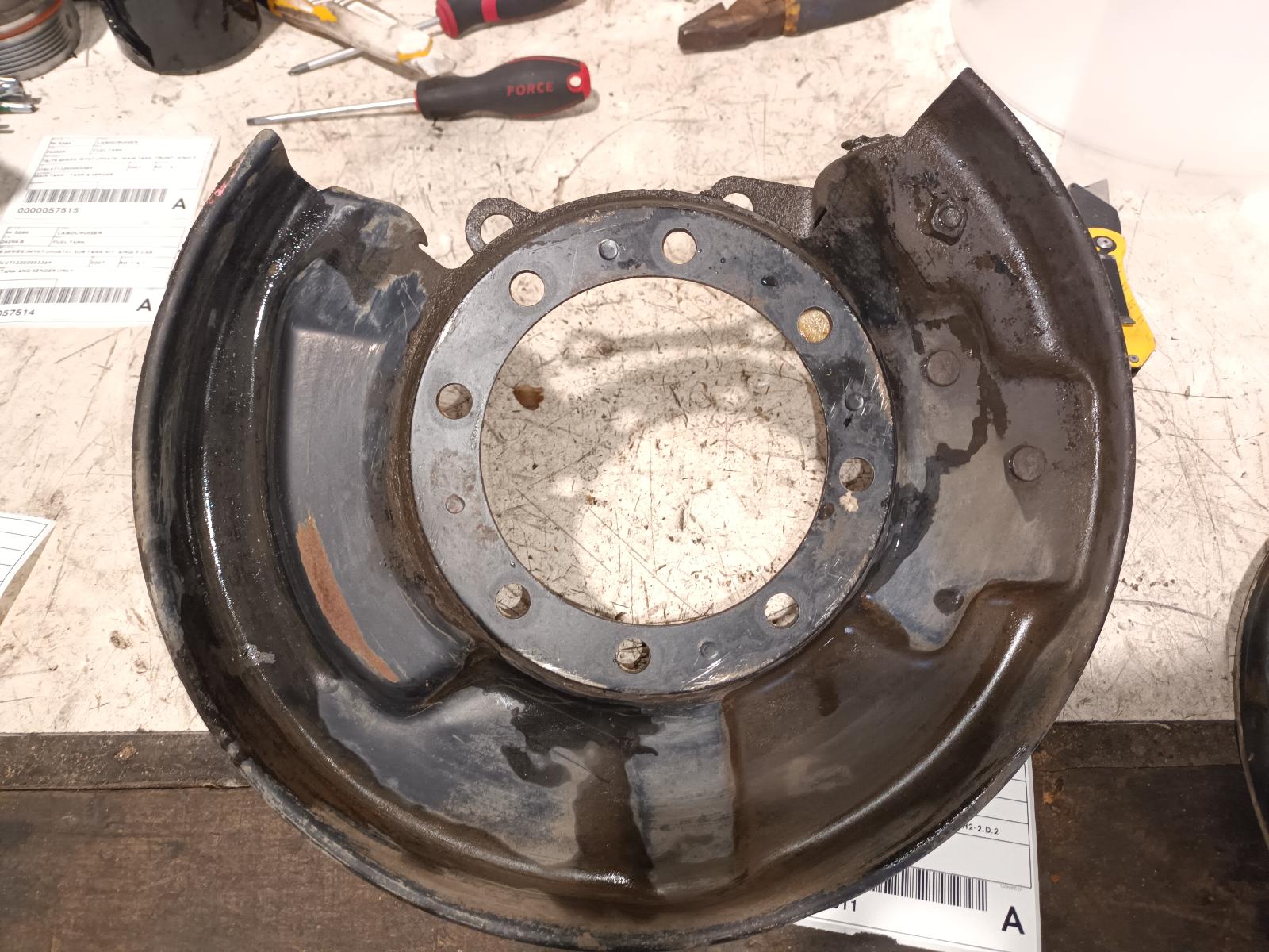 1994 Toyota Landcruiser Backing Plate View Auto part Backing Plate Toyota Landcruiser 1994