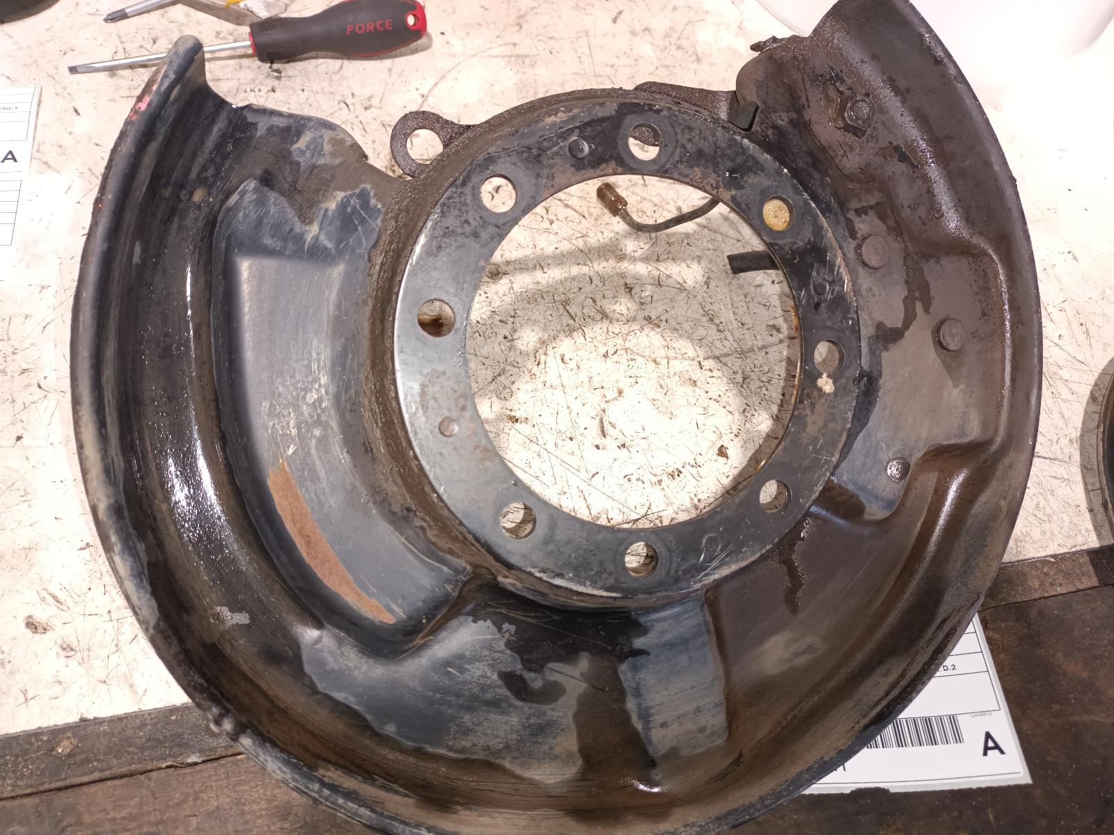 1994 Toyota Landcruiser Backing Plate View Auto part Backing Plate Toyota Landcruiser 1994