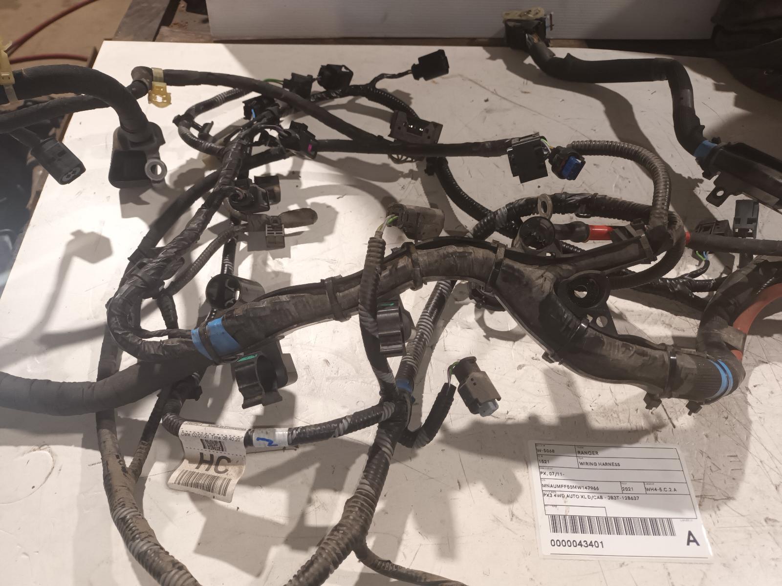 View Auto part Wire Harness Ford Ranger 2021