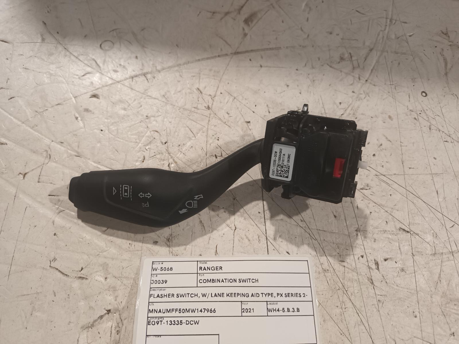 View Auto part Combination Switch Ford Ranger 2021