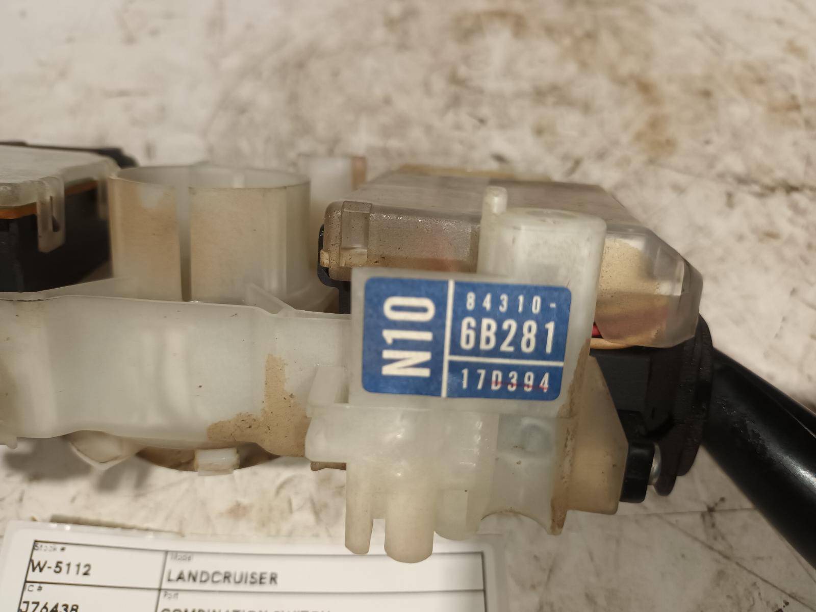 2006 Toyota Landcruiser Combination Switch View Auto part Combination Switch Toyota Landcruiser 2006