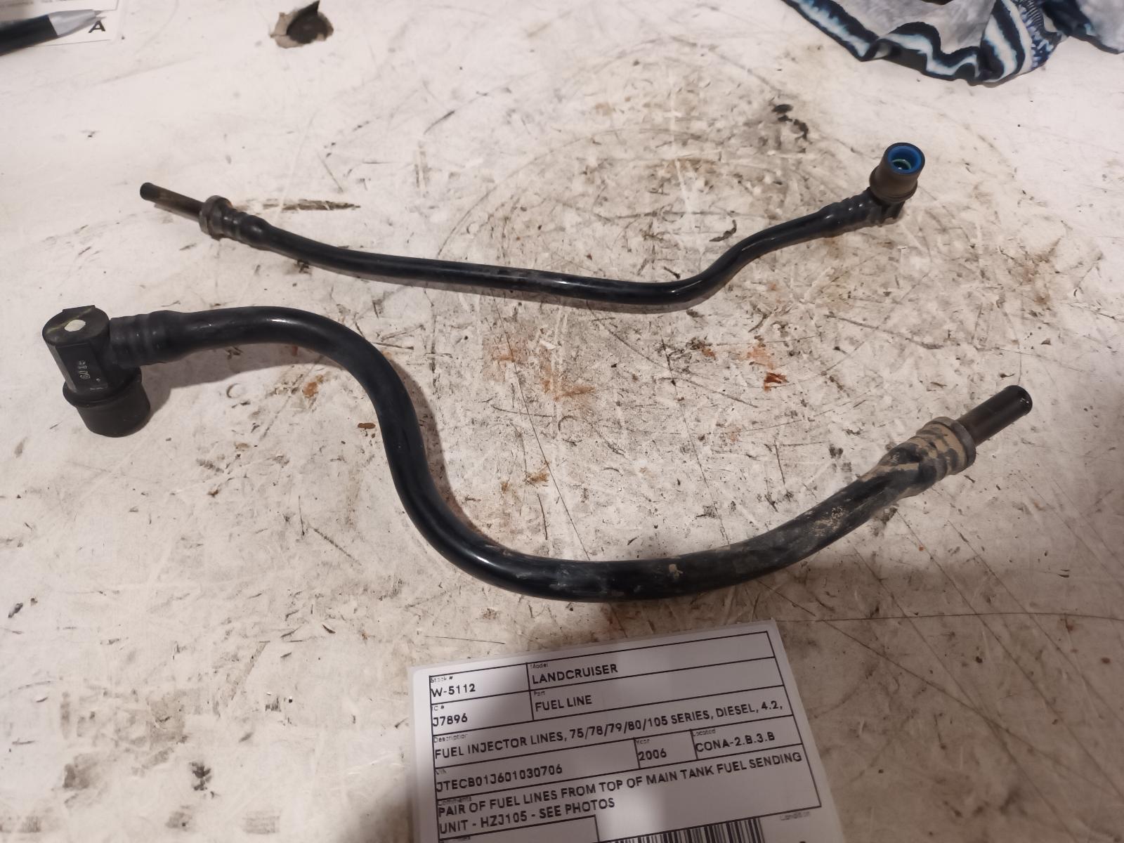 2006 Toyota Landcruiser Fuel Line View Auto part Fuel Line Toyota Landcruiser 2006