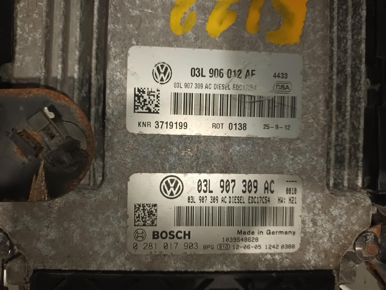 View Auto part Ecu Volkswagen Amarok 2013