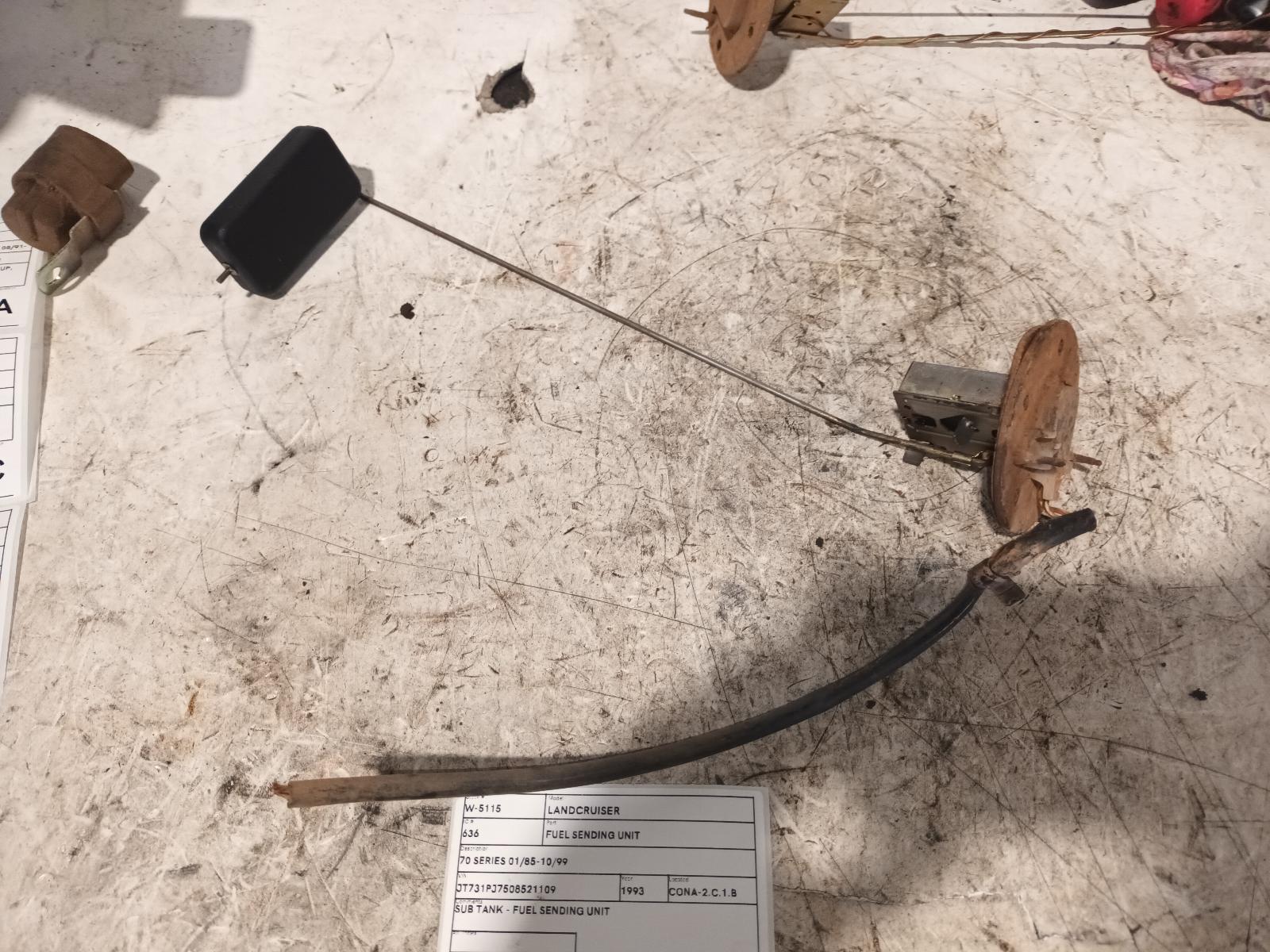 1993 Toyota Landcruiser Fuel Sending Unit View Auto part Fuel Sending Unit Toyota Landcruiser 1993