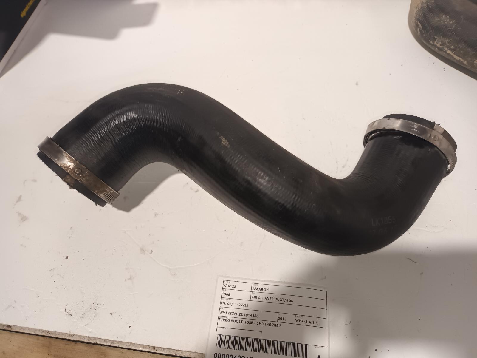 View Auto part Air Cleaner Duct/Hos Volkswagen Amarok 2013