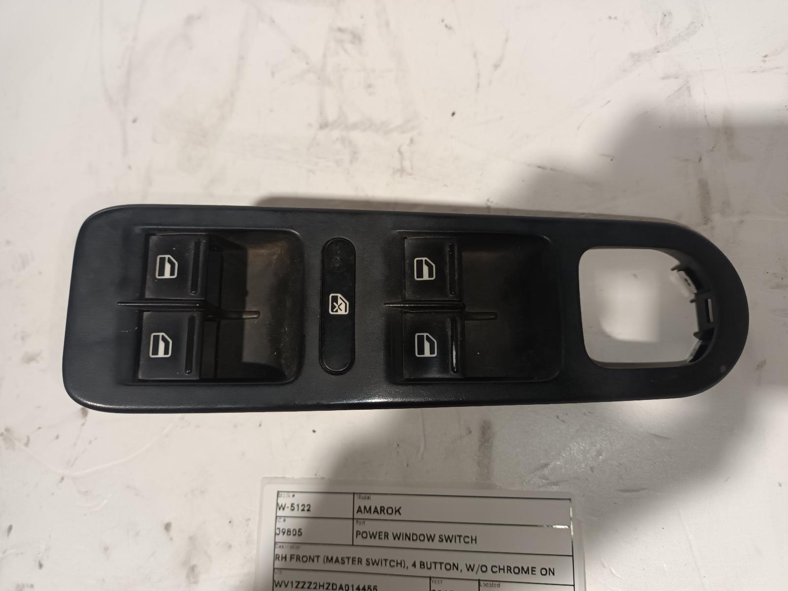 View Auto part Pwr Dr Wind Switch Volkswagen Amarok 2013