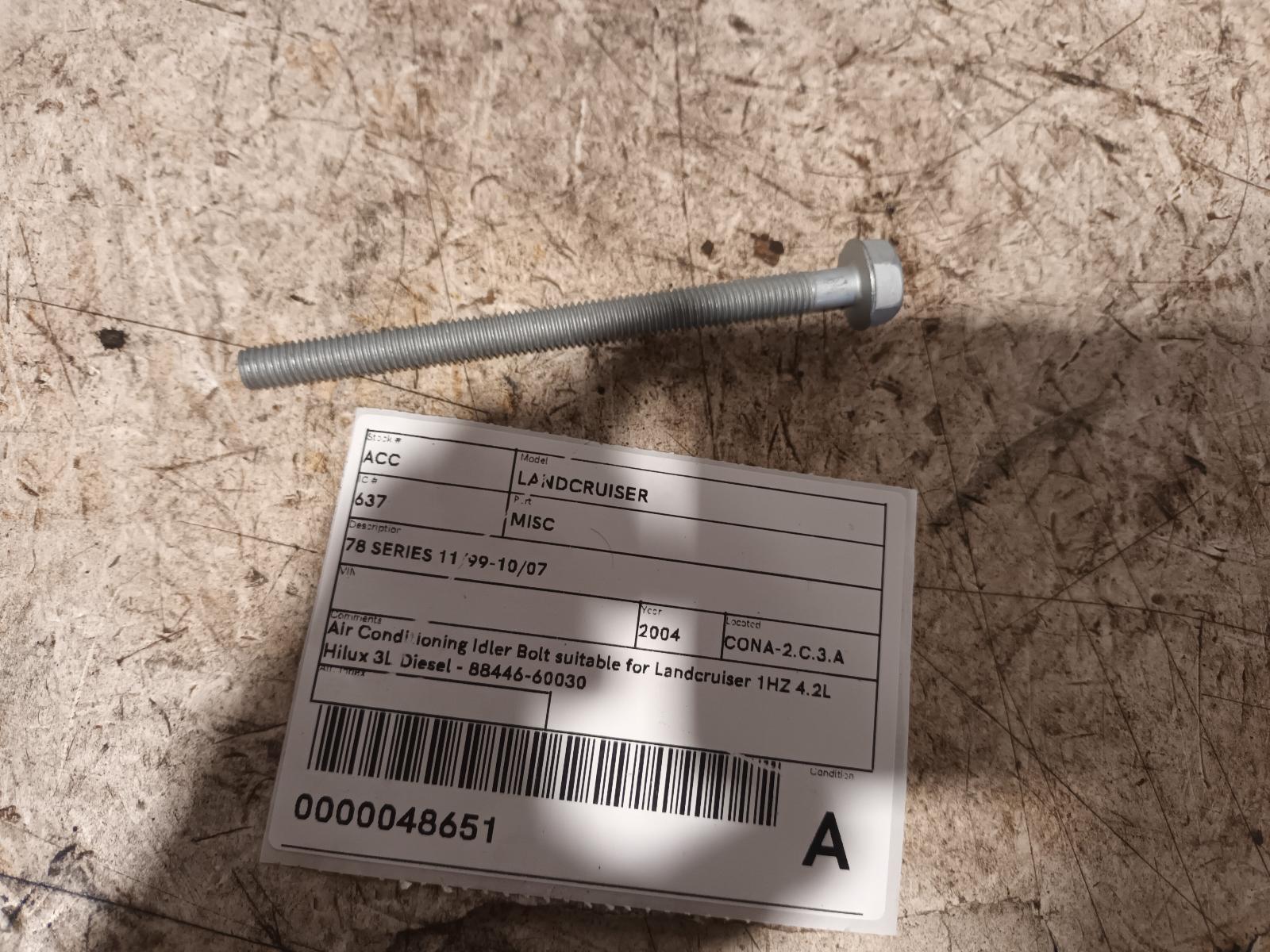 View Auto part Misc Toyota Landcruiser 2004