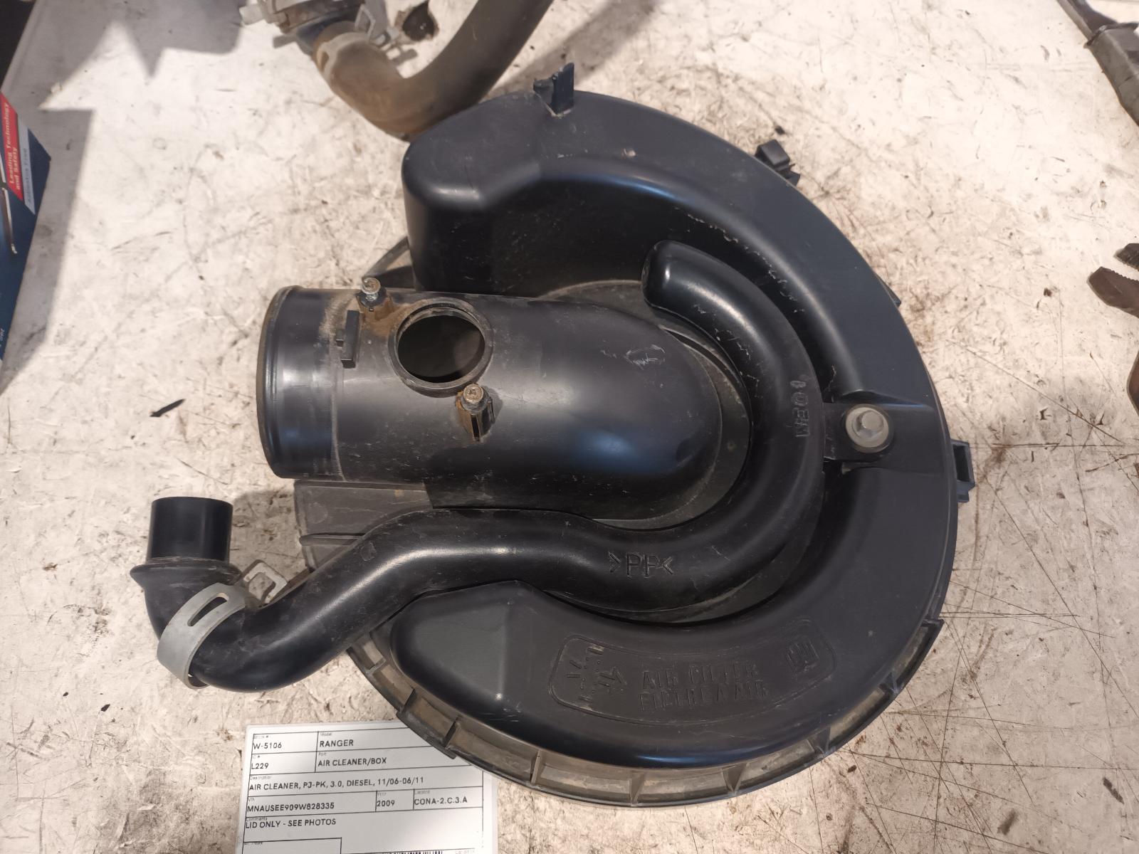 View Auto part Air Cleaner/Box Ford Ranger 2009