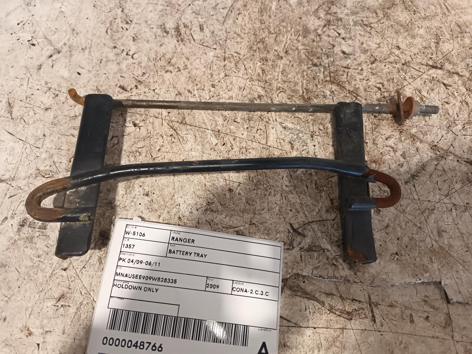 View Auto part Battery Tray Ford Ranger 2009