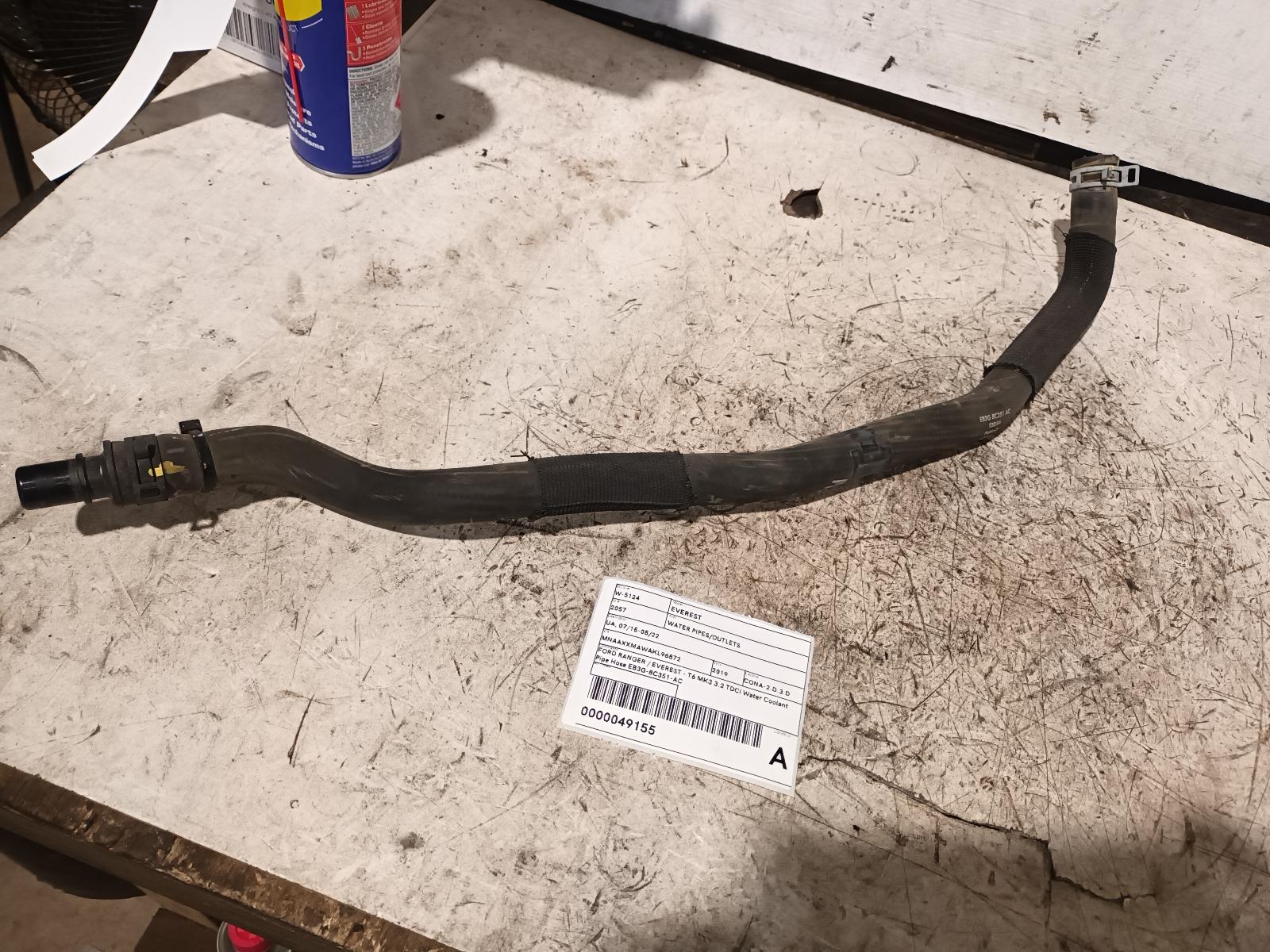 2019 Ford Everest Water Pipes/Outlets View Auto part Water Pipes/Outlets Ford Everest 2019