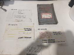 View Auto part Owners Handbook Toyota Landcruiser 1998