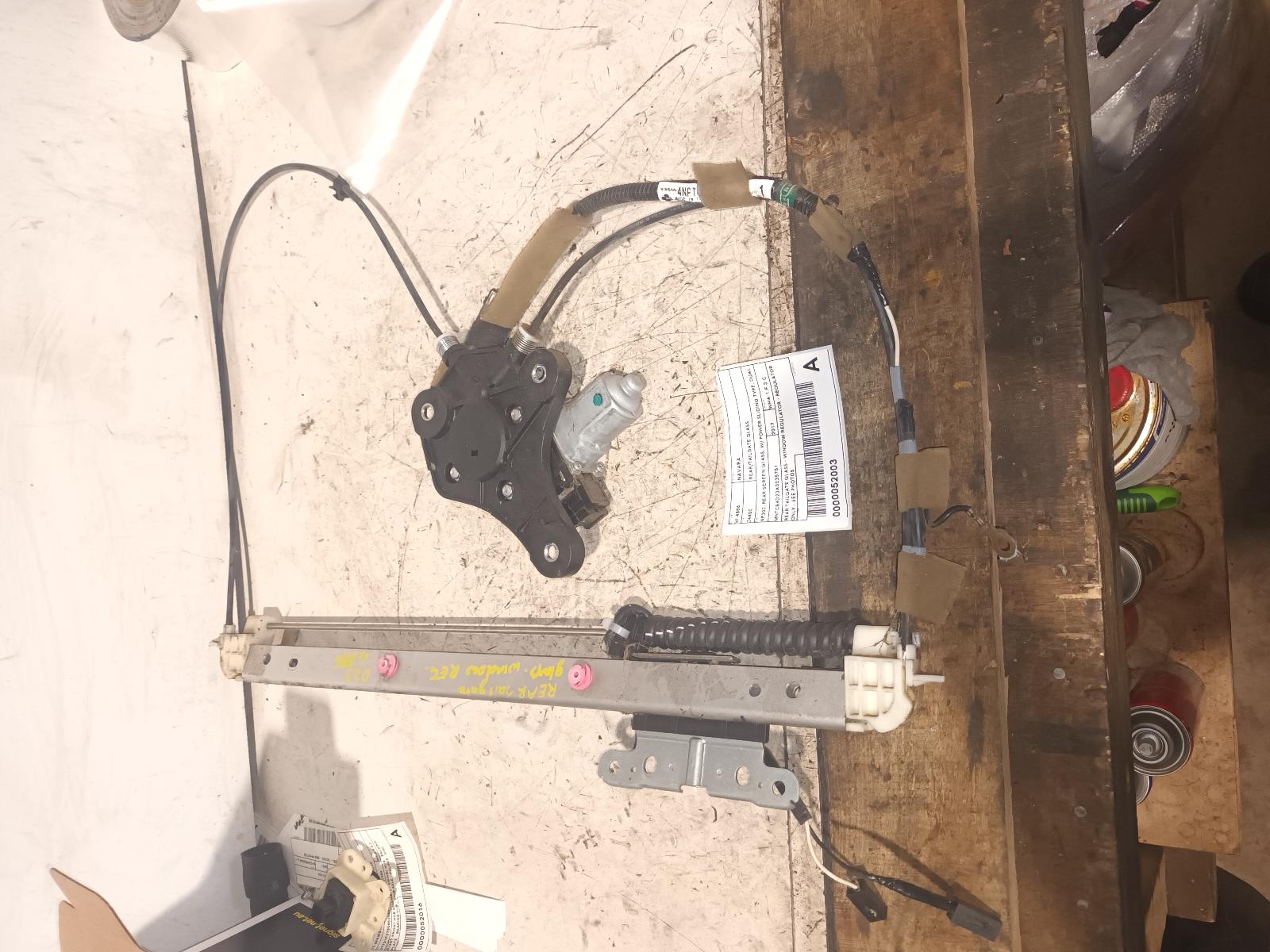 View Auto part Rear/Tailgate Glass Nissan Navara 2017