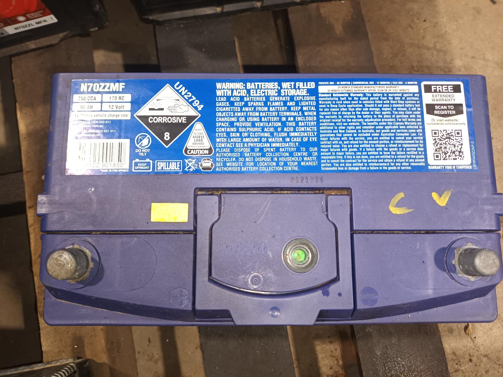 View Auto part Battery Misc Misc 2023
