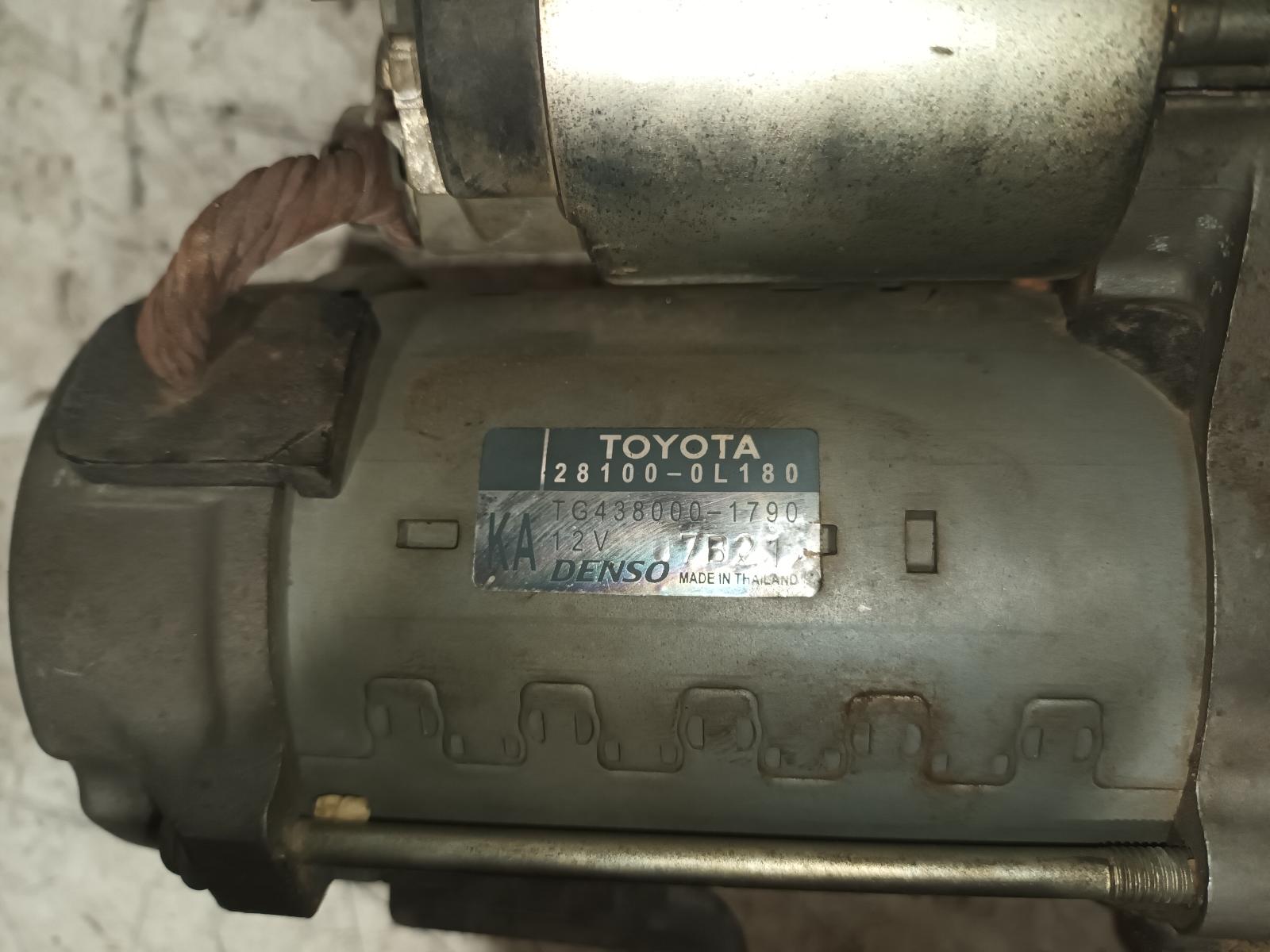 View Auto part Starter Toyota Hilux 2018