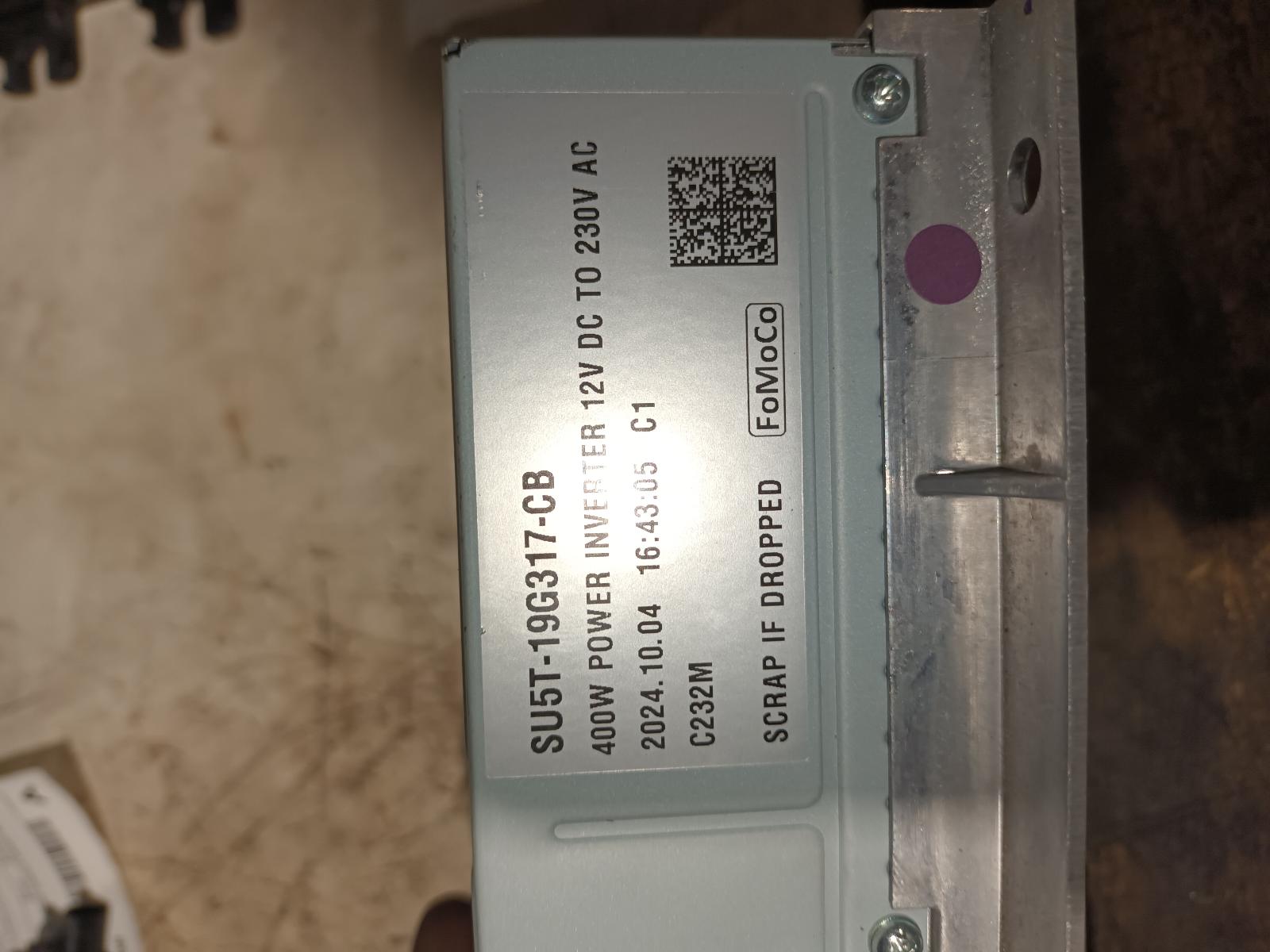 2025 Ford Everest Inverter View Auto part Inverter Ford Everest 2025