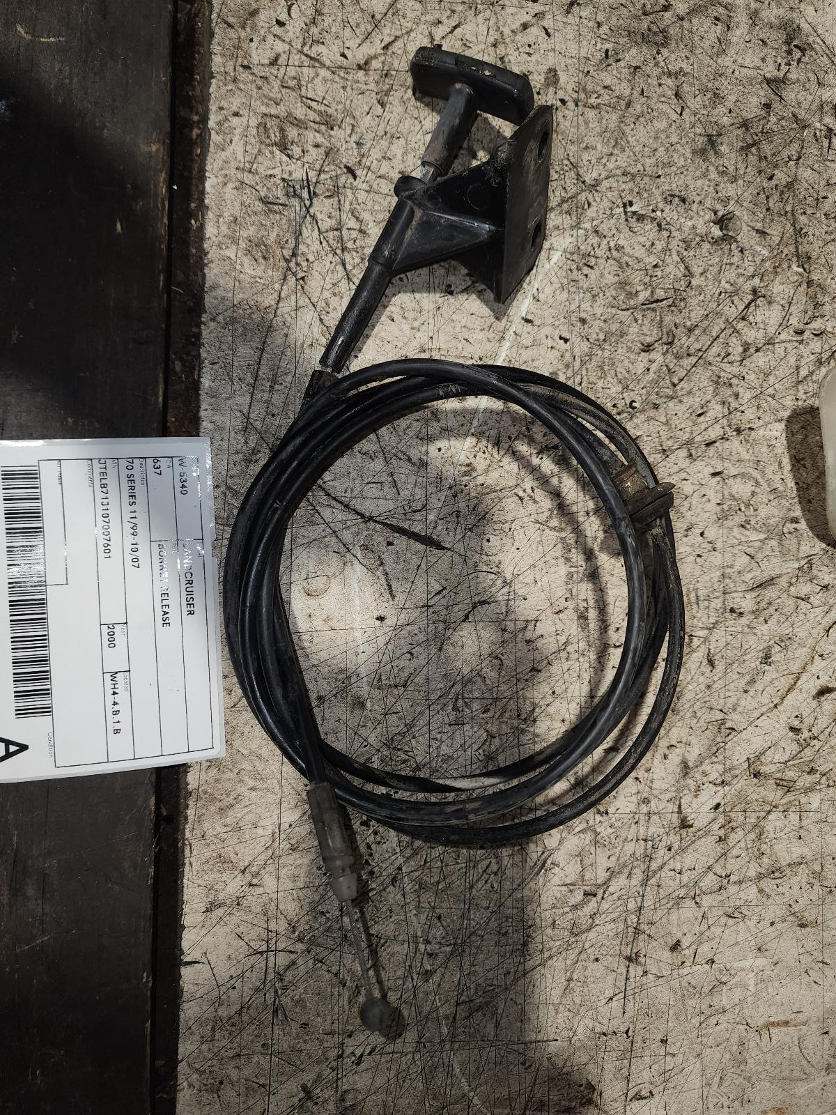 2000 Toyota Landcruiser Bonnet Release View Auto part Bonnet Release Toyota Landcruiser 2000
