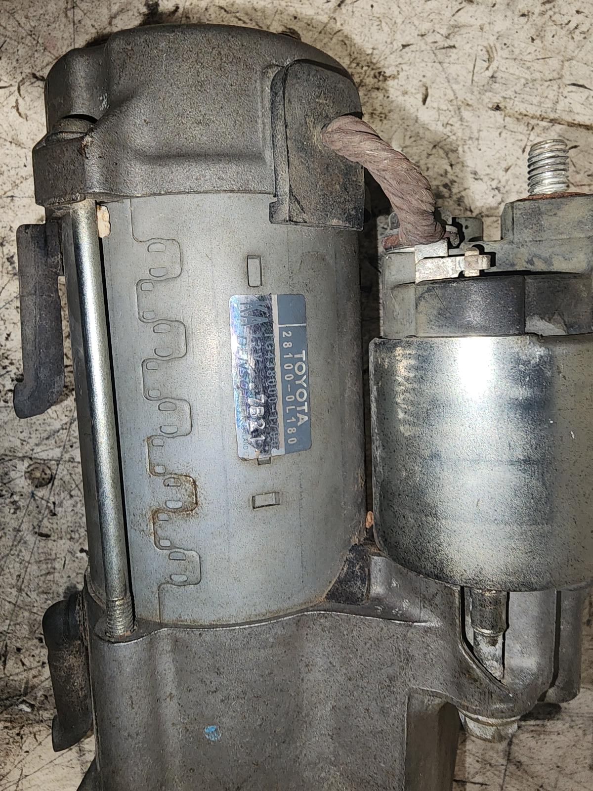 2024 Toyota Hilux Starter View Auto part Starter Toyota Hilux 2024