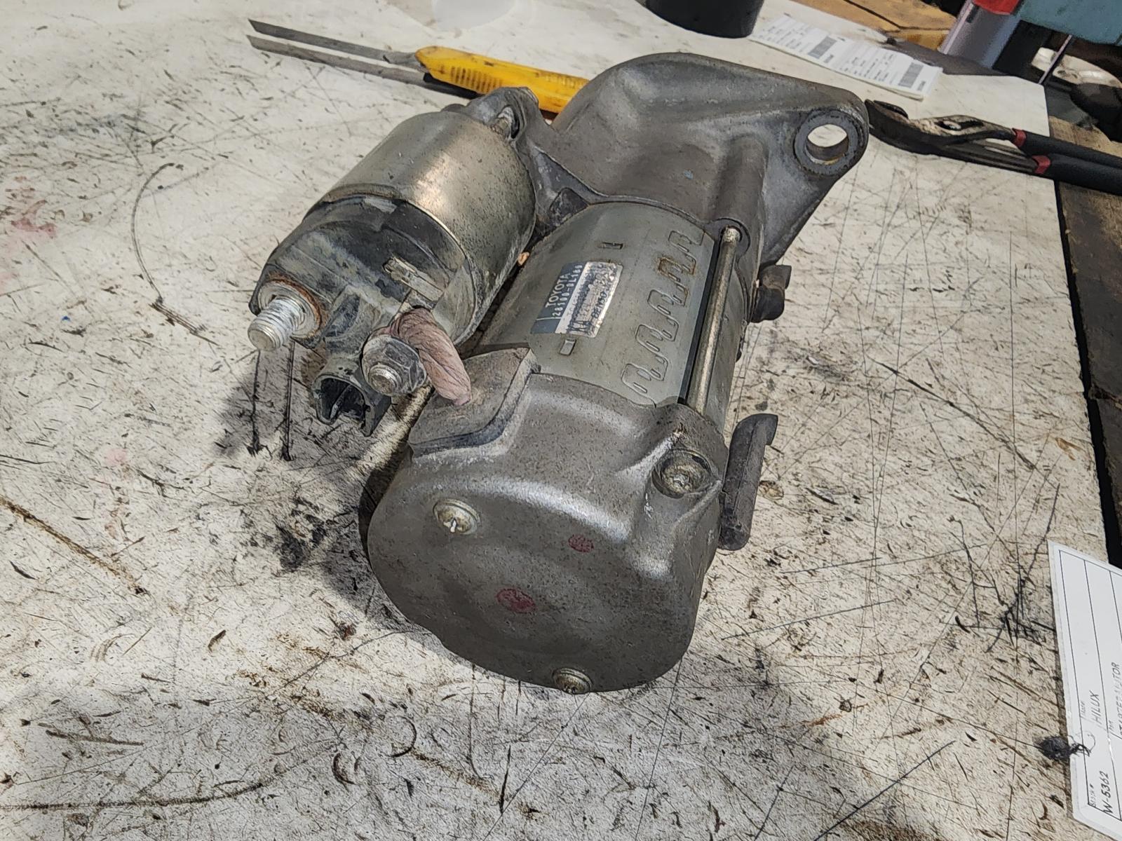 2024 Toyota Hilux Starter View Auto part Starter Toyota Hilux 2024