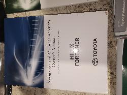 View Auto part Owners Handbook Toyota Hilux 2024